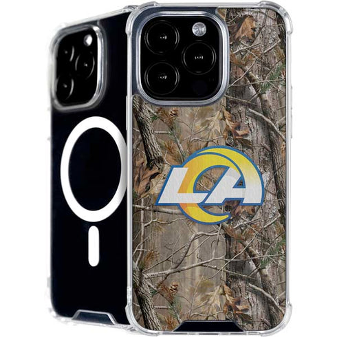 NFL Los Angeles Rams Realtree AP Camo iPhone 16 Pro MagSafe Case